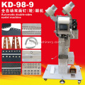 Kangda KD-98-9 Macchina per occhielli a doppia canna completamente automatica a doppia faccia di alimentazione a doppia facciata per occhielli esagonali